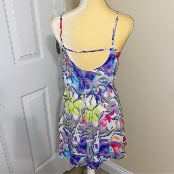 💛 Vestique Watercolor Floral Dress S - Picture 2 of 6